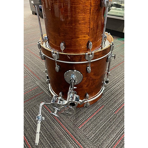 Used Gretsch Drums Used Gretsch Drums 4 piece Catalina Club Jazz Series Walnut Glaze Drum Kit