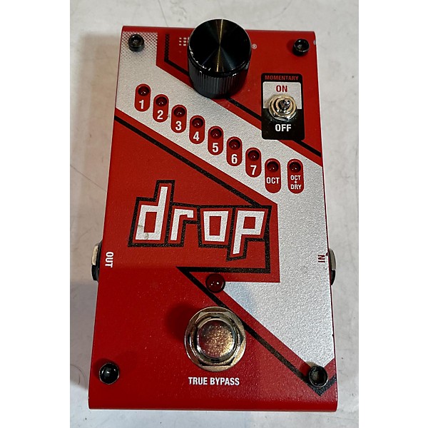 Used DigiTech The Drop Polyphonic Drop Tune Pitch-Shifter Effect Pedal