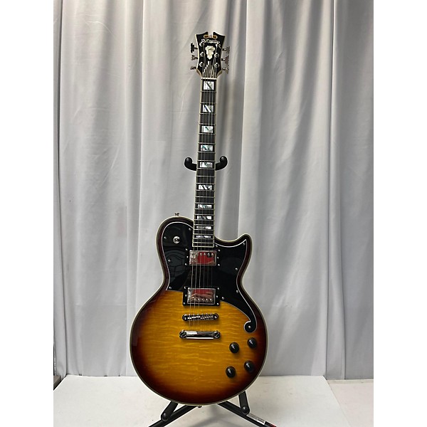 Used D'Angelico Used D'Angelico Deluxe Atlantic Sunburst Solid Body Electric Guitar