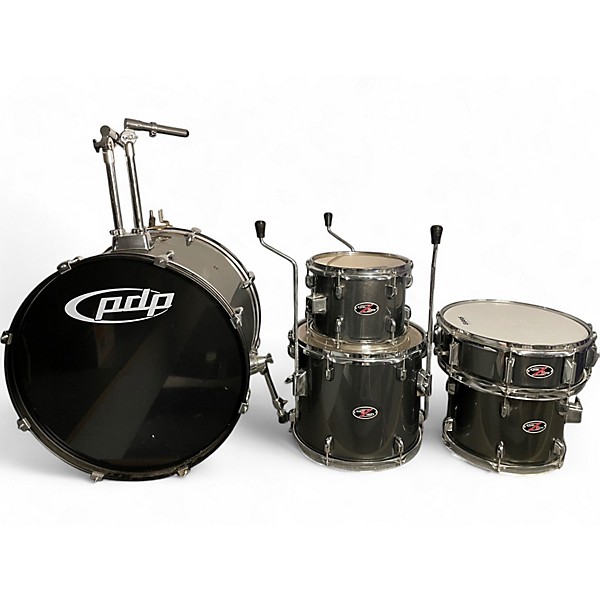 Used PDP by DW 5 Piece Z5 Series Green Drum Kit