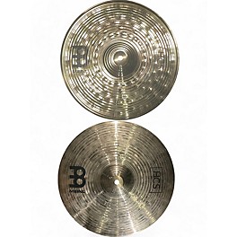 Used MEINL 14in HCS Hi Hat Pair Cymbal