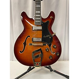 Used Hagstrom Used Hagstrom VIKING Sunburst Hollow Body Electric Guitar