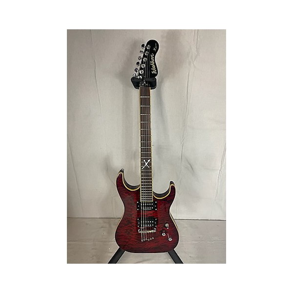 Used Washburn Used Washburn X-50 Pro Trans Red Solid Body Electric Guitar