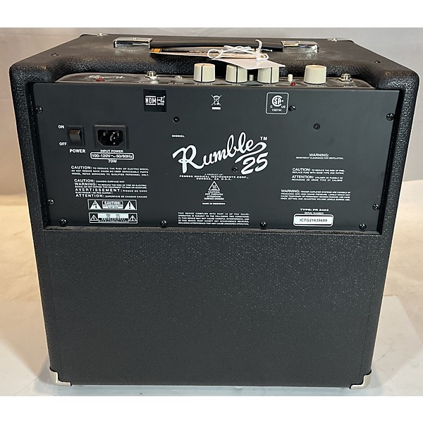 Used Fender Used Fender Rumble 25 25W 1x8 Bass Combo Amp