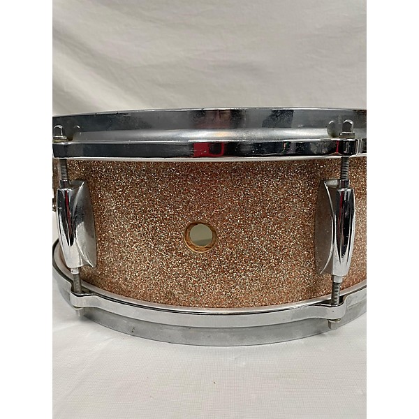 Vintage Gretsch Drums Vintage 1960s Gretsch Drums 5.5X14 4105 Drum Champagne Sparkle