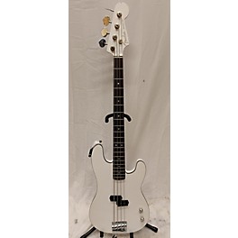 Used Eden Used Fender Aerodyne 4-String Jazz Bass White Electric Bass Guitar