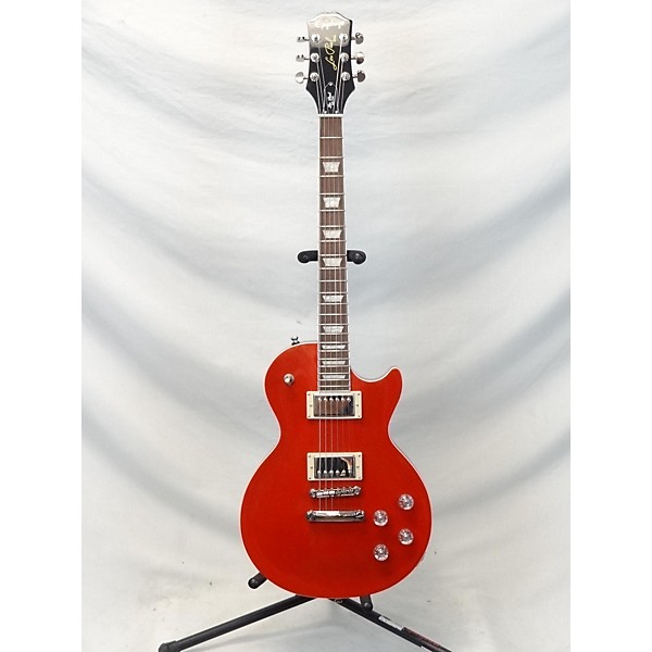 Used Epiphone Used Epiphone Les Paul Muse Scarlet Red Metallic Solid Body Electric Guitar