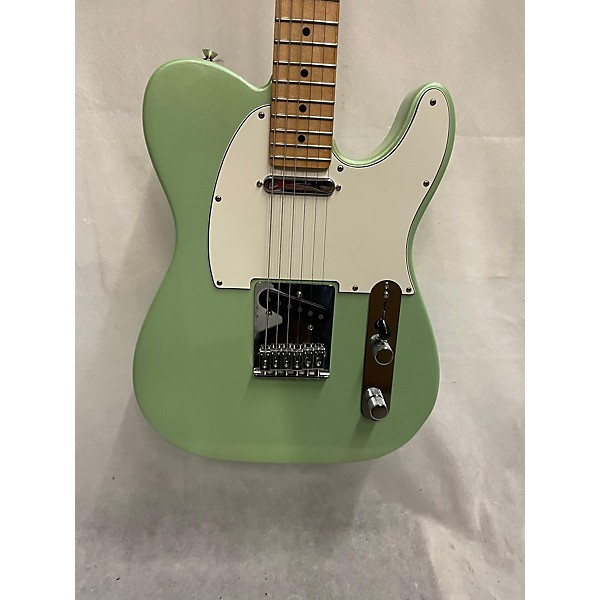 Used Fender Used Fender Player Telecaster Surf Green Solid Body Electric Guitar