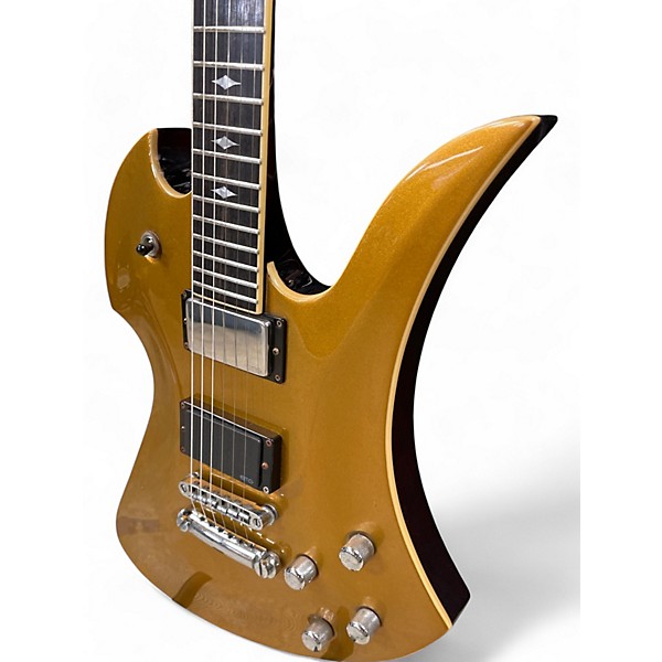 Used B.C. Rich Used B.C. Rich PXMH Pro X Mockingbird Hardtail Gold Solid Body Electric Guitar