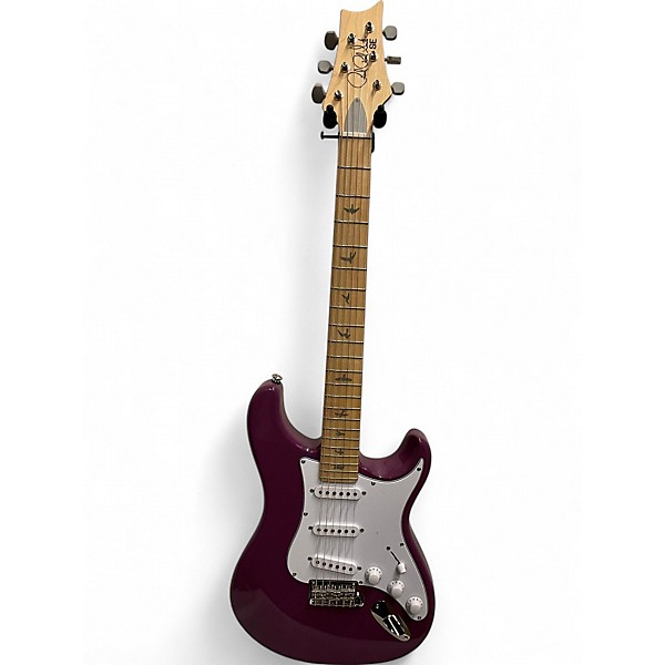 Used PRS SE Silver Sky SUMMIT PURPLE Solid Body Electric Guitar