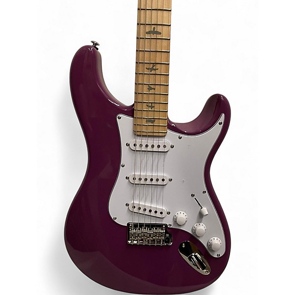 Used PRS SE Silver Sky SUMMIT PURPLE Solid Body Electric Guitar