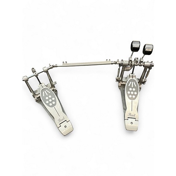 Used Pearl Used Pearl Multiple Double Kick Pedal Silver Drum