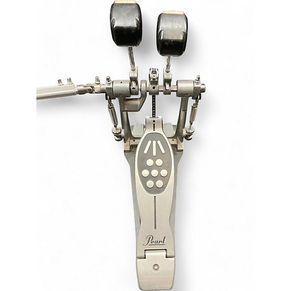 Used Pearl Used Pearl Multiple Double Kick Pedal Silver Drum