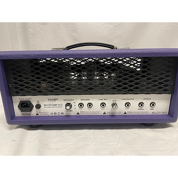 Used Soldano SLO-30 30W PURPLE Tube Guitar Amp Head