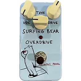 Used Animals Pedal Surfing Bear Overdrive Effect Pedal