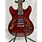 Used Ibanez Used Ibanez AS73 Artcore Trans Red Hollow Body Electric Guitar