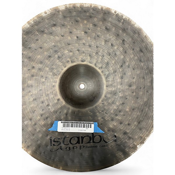 Used Istanbul Agop 16in OM Crash Cymbal