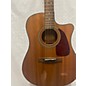 Used Fender CD140SCE Natural Acoustic Electric Guitar