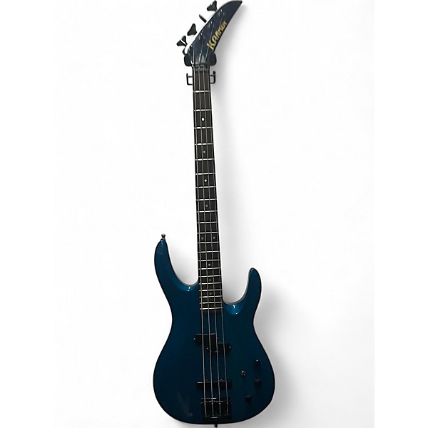 Used Kramer 720 Royal Blue Electric Bass Guitar