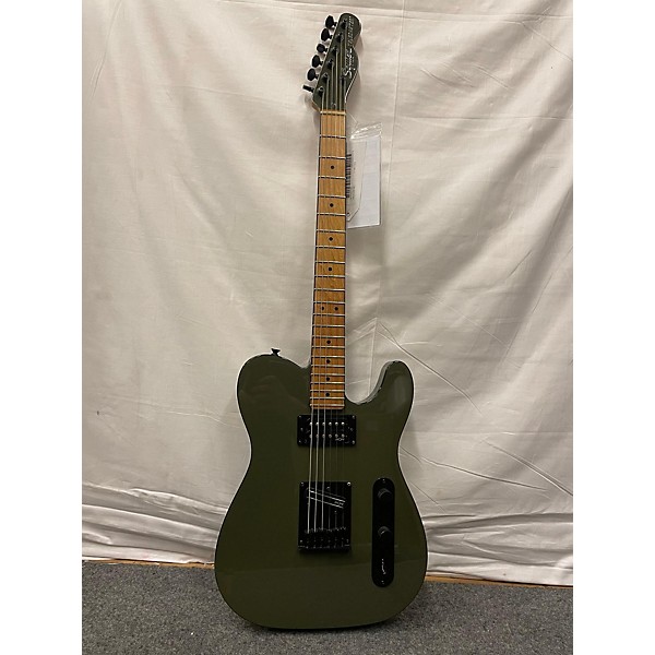 Used Squier Used Squier Contemporary Telecaster RH Olive Solid Body Electric Guitar