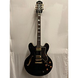 Used Epiphone Used Epiphone Sheraton II Black Hollow Body Electric Guitar