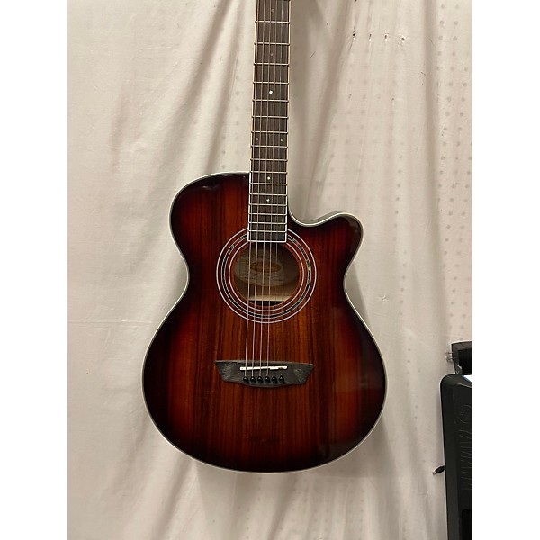 Used Washburn Used Washburn EA55GAU 2 Color Sunburst Acoustic Electric Guitar