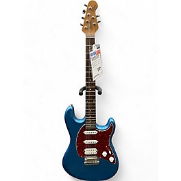 Used Sterling by Music Man CUTLASS CT50 HSS Metallic Blue Solid Body Electric Guitar