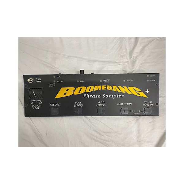 Used Boomerang Used Boomerang Phrase Sampler Pedal