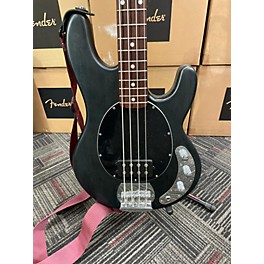 Used Sterling by Music Man Used Sterling By Music Man Sting Ray Black Electric Bass Guitar