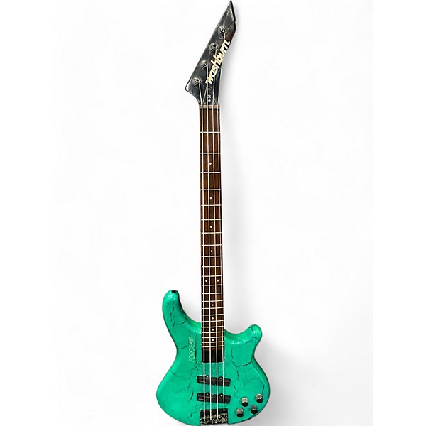 Used Washburn Used Washburn B20 Green Marble Electric Bass Guitar