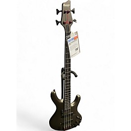 Used Ibanez Used Ibanez ergodyne edb600 Gunmetal Gray Electric Bass Guitar