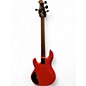 Used Sterling by Music Man Pete Wentz Signature StingRay Fiesta Red Electric Bass Guitar