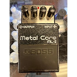 Used BOSS Used BOSS ML2 Metal Core Distortion Effect Pedal