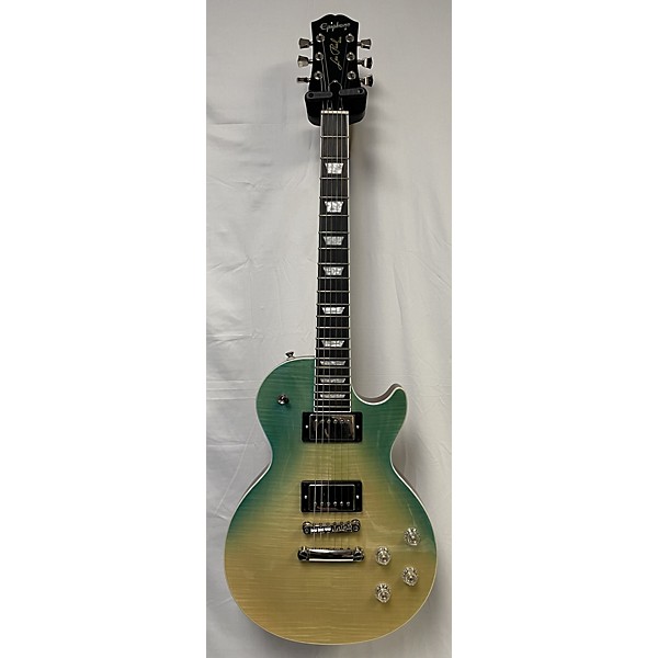 Used Epiphone Used Epiphone Les Paul Modern Figured Caribbean Blue Fade Solid Body Electric Guitar