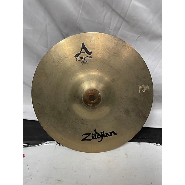 Used Zildjian Used Zildjian 10in A Custom Splash Cymbal