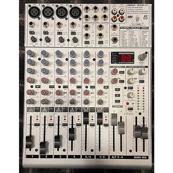 Used Behringer Used Behringer EURORACK UB1204FX-PRO Unpowered Mixer