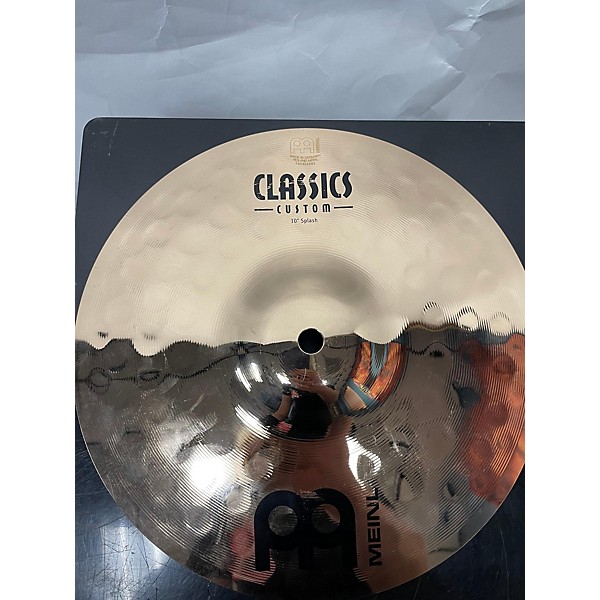 Used MEINL Used MEINL 10in Classic Custom Splash Cymbal