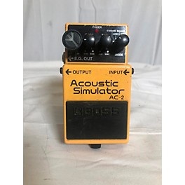 Used BOSS Used BOSS AC2 Acoustic Simulator Effect Pedal