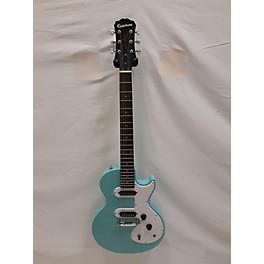 Used Eden Used Epiphone Les Paul SL Turquoise Solid Body Electric Guitar