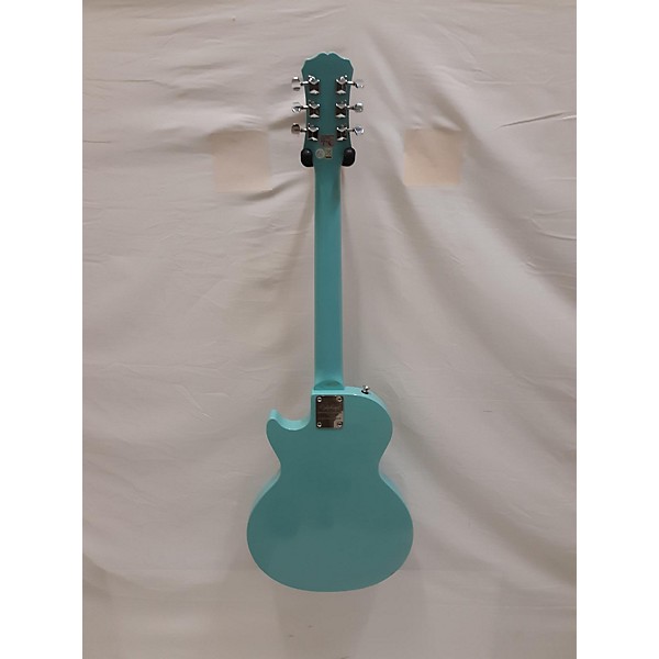 Used Used Epiphone Les Paul SL Turquoise Solid Body Electric Guitar