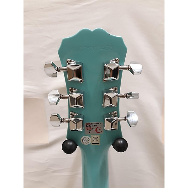 Used Used Epiphone Les Paul SL Turquoise Solid Body Electric Guitar