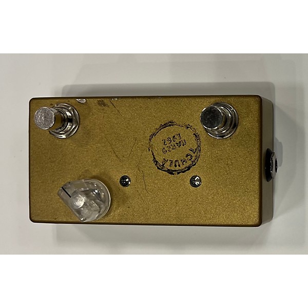 Used TCHULA BOOST 2010S GOLD Effect Pedal