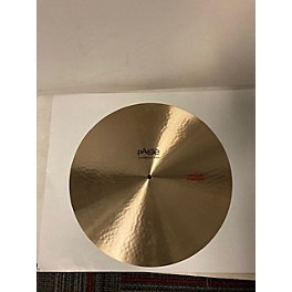 Used Paiste Used Paiste 20in Formula 602 Flat Ride Cymbal