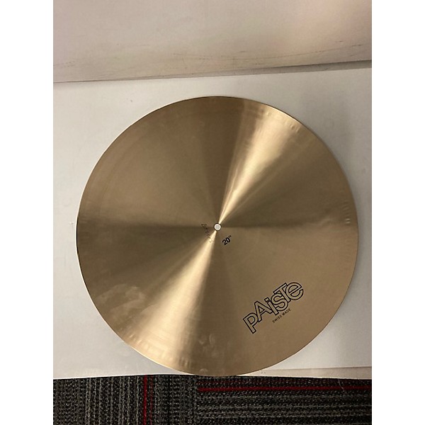 Used Paiste Used Paiste 20in Formula 602 Flat Ride Cymbal