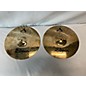 Used Zildjian Used Zildjian 14in A Custom Hi Hat Pair Cymbal thumbnail