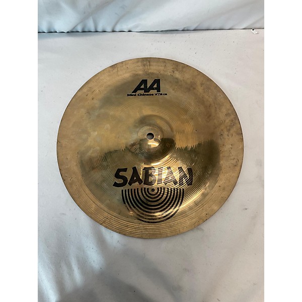 Used SABIAN Used SABIAN 14in AA Mini Chinese Cymbal