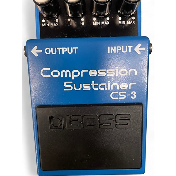 Used BOSS Used BOSS CS3 Compressor Sustainer Effect Pedal