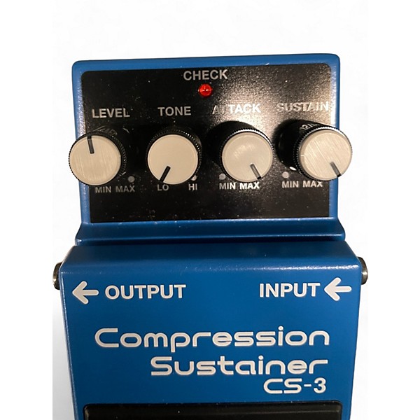 Used BOSS Used BOSS CS3 Compressor Sustainer Effect Pedal