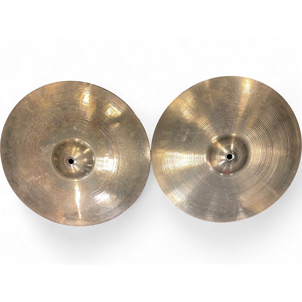 Used Zildjian Used Zildjian Avedis Hi Hat Pair Cymbal