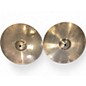 Used Zildjian Used Zildjian Avedis Hi Hat Pair Cymbal thumbnail